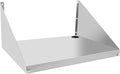 YWTESCH Microwave Shelf Wall Mount 15 x 20 Stainless Steel Commercial Heavy Duty Microwave Shelf 200 lb Commercial Microwave Rack for Restaurant Kitchen Bar and Shop