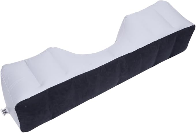 Luxshiny Car Inflatable Air Mattress Lightweight Travel Bed for Camping Rear Seat Sleeping Pad Portable Durable Car Air Bed Compatible with Models Random Color
