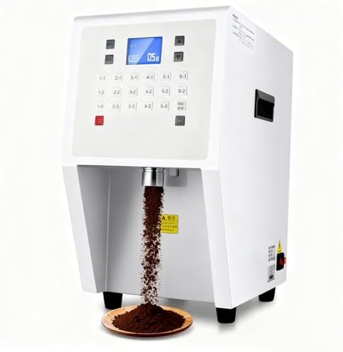 Automatic 3.5L Fruit Powder Dispenser for Coffee Syrups &amp Taro Dosing Machine for Beverage Shops &amp Cafes