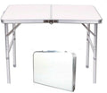 4ft Aluminum Camping Folding Table Portable Office Camping Picnic BBQ Outdoor