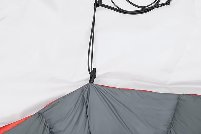 ALPS Mountaineering Pinnacle Quilt - Charcoal/Red