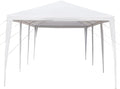 3 * 9m Non-Cloth PE Cloth Plastic Sprayed Iron Pipe Outdoor Party Tent White