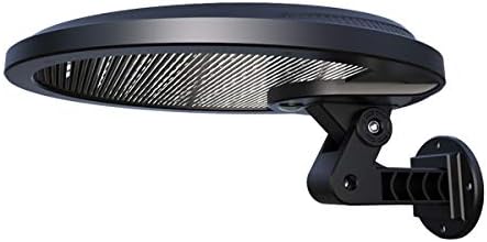 Britta Products Solar Mini Streetlight - 56 LED - 5 Watt Solar Powered Security Motion Sensor Light - Wall Garage Patio Gutter Fence Mount -Security Night Light (Natural White LED)
