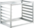 28 x 18 x 21 Aluminum Wall Mounted Sheet/Bun Pan Rack | Fits 6 Full-Size Sheet Pans | Commercial-Grade Perfect for Bakeries Restaurants and Catering Kitchens | NSF Certified |
