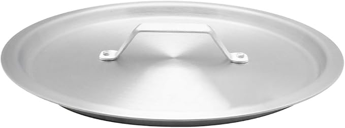 TrueCraftware- 120 qt. Aluminum Stock Pot Lid 22-3/4 x 1-1/4 1.8mm Thickness- Multipurpose Pot Cover Cookware for Pasta Soup Pots Large Stockpot Lid Stew Simmering Pot Dishwasher Safe