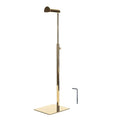Bags Display Rack Stainless Steel Handbag Display Holder for Clothing Shops Shopping Malls Mirror - Stylish Multifunctional Design Durable Rust Easy Installation (Mirror Gold)