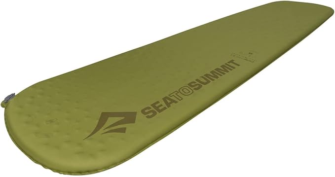 Sea to Summit Camp Self-Inflating Foam Sleeping Mat for Camping and Backpacking Tapered - Large (78 x 25 x 1.5 inches)