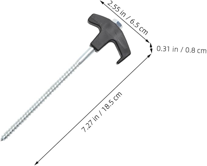 1Set Heavy Duty Tent Stakes Camping and Tarp Stake Kit for Outdoor Use Easy to Drive and Remove for Anchoring Tents Canopies and Gazebos