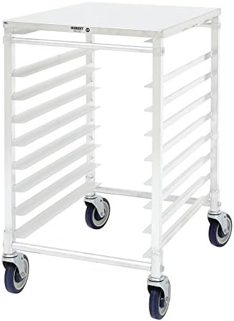HUBERT 9-Pan Bun Pan Rack with Top - 20 1/2 L x 26 W x 34 H