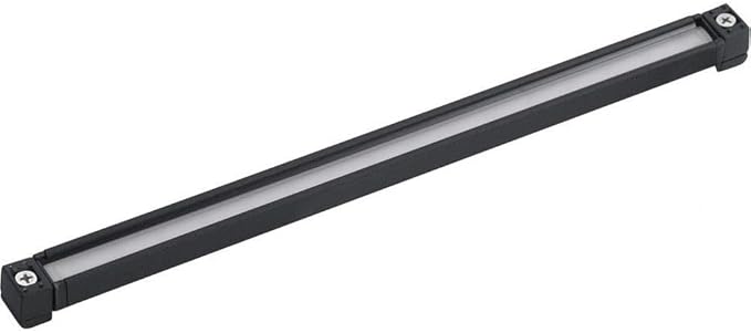Kichler Landscape LED 1.9 Watt 3000K 12 inch Hardscape Light in Textured Black Finish for use with Stonework and Other hardscaping Products 16102BKT30