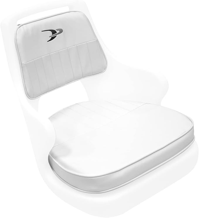 Wise 8WD015-2-710 Standard Pilot Chair Cushion SetWhite