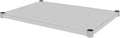 Eapmic Undershelf for Work Tables Adjustable Lower Shelf Stainless Steel Bottom Shelf Add for Commercial Prep Table Restaurant Kitchen Bakery Garage Workshop Use (30.8x18.8in)