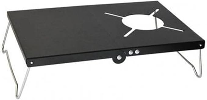 Camp Table Universal Stove Wind-Proof Camping Foldable Picnic Saves Space Folding Insulation BBQ for Outdoor