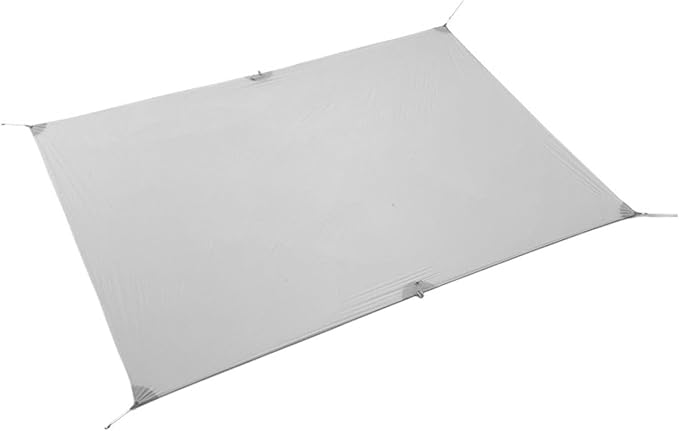 Compatible for Tarp Lightweight MINI Sun Shelter Camping Mat Tent Footprint 15D Nylon Silicone(Gray 210x150CM)