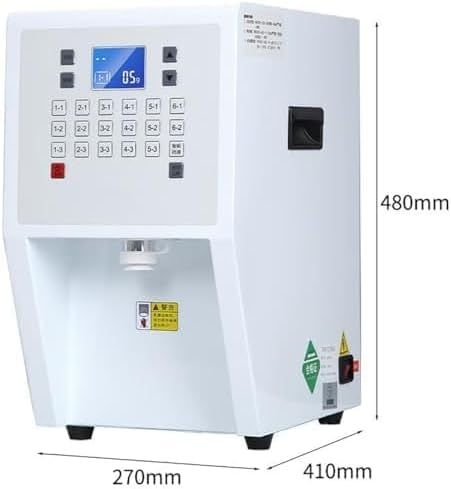 Automatic 3.5L Fruit Powder Dispenser for Fructose Syrup Coffee Powder and Sugar in Beverage Shops Efficient Dosing Machine for Smoothies and Drinks