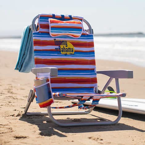 Tommy Bahama Backpack Cooler Chair -Orange