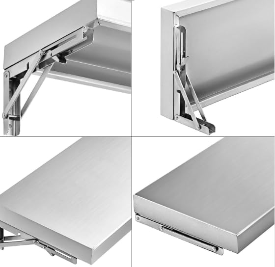 Fit for Uimoso 6 Foot Shelf for Concession Window 70.9x11.4x1.8 Inch 201 Stainless Steel