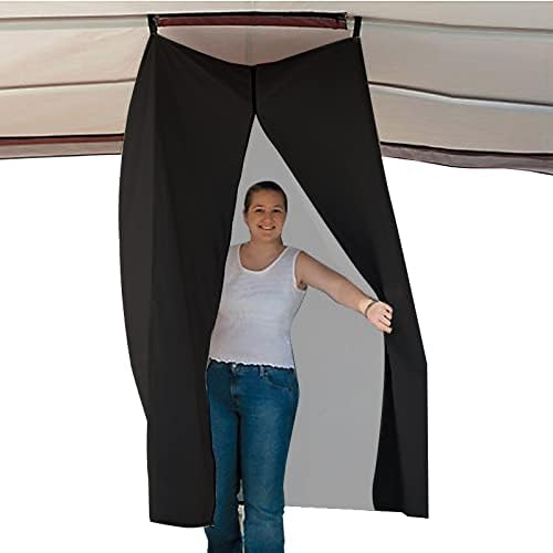 TT MOTOR Privacy Tent for Boats Privacy Curtain for Pontoons Pontoon Boat Hanging Privacy TentDrop Down for Bimini Top