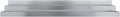72 Bottle Rack for Bars Restaurants &amp Foodservice | Extra-Wide Dual-Line Underbar Organizer - Speed Rails Made up of Stainless Steel (72 Double Rail)