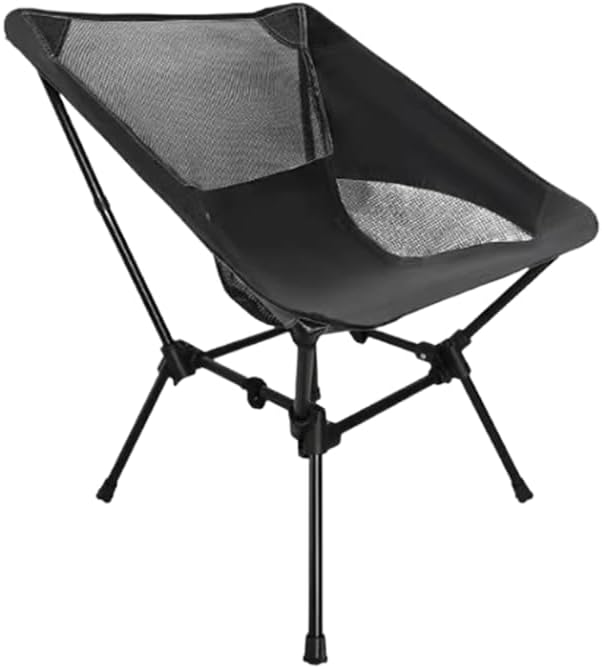 Lightweight Three-Side Microporous Breathable MeshSupport Weight 330 LbsOutdoor ChairWider Seat Height 16inSquare Structure for Solid SupportLawn Chair for Beach Balcony Camping