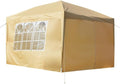 3 x 3m Two Doors &amp Two Windows Practical Waterproof Right-Angle Folding Tent Khaki
