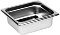 Soro Essentials- 1/6 Size 2-1/2 Deep Stainless Steel Anti-Jamming Steam Table Pan 22 Gauge- Chafer Food Pan Stackable Anti-Jam Steam Pans for Hotel Restaurant Supplies Party Buffet Event Catering