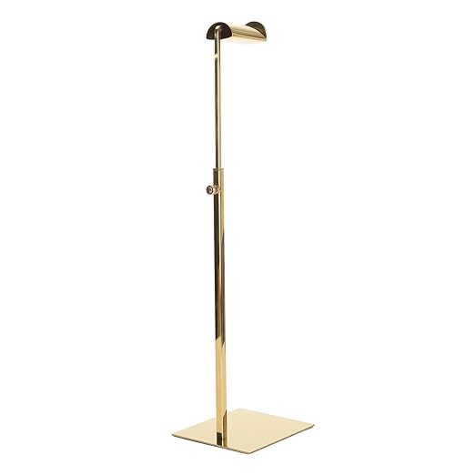 Bags Display Rack Stainless Steel Handbag Display Holder for Clothing Shops Shopping Malls Mirror - Stylish Multifunctional Design Durable Rust Easy Installation (Mirror Gold)