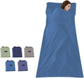 Sleeping Bag Liners Lightweight Travel Camping Sheet Sleep Bag Liner Adults Lightweight Warm Weather Hotel Compact Portable Sleeping Sack Indoor Outdoor Hostels Traveling Backpacking Hiking Blankets
