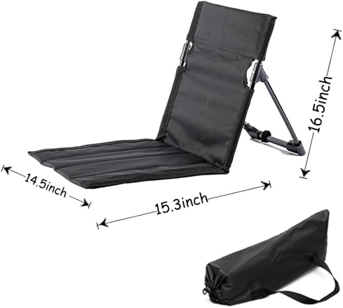 2 Pack Outdoor Camping BackrestsLightweight Foldable ChairaPark Leisure backrestBeach Portable Single Lazy ChairAluminum Lazy Backrest for for Lawn Outdoor Movie and Travel