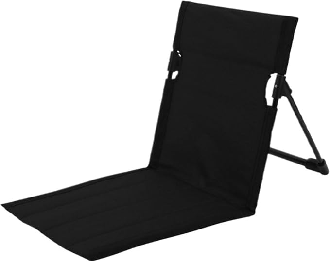 Outdoor Camping Folding Chair Backrest Beach Portable Cushion Chair Tent re Balcony Park Lawn Picnic Seat Fishing