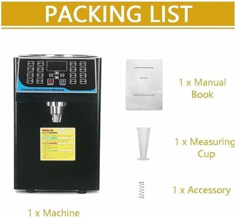 Automatic Fructose Dispenser Metering Machine Efficiently Dispenses Fructose and Syrup Suitable for Restaurants and Snack Shops.