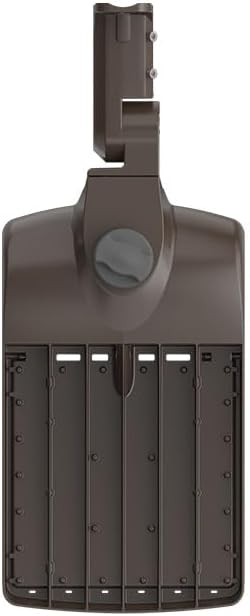 Lithonia Lighting LED Outdoor Area Light Fixture LED Parking Lot Light with Adjustable Brightness 3-in-1 Selectable White Color 4-in-1 Switchable Distribution UVOLT Wall or Pole Mount Bronze