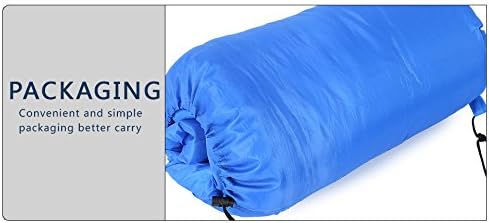 Outdoor Sleeping Bag Thermal Envelope Hooded Waterproof Sleeping Bag Lazy Bag Travel Warm Sleeping Bags Camping Hiking