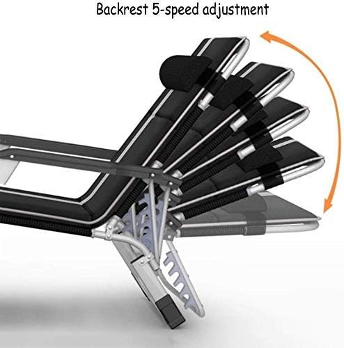 Portable Multi-Function Beach Chair Lounge Chair Folding Lunch Break Office Chair Chair Chair Lunch Break Chair Beach Home Leisure Chair Folding Chairs