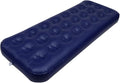 1Pc Inflatable Camping Air Mattress Bed Foldable Single Cushion for Outdoor Use Durable Sleeping Mat with Honeycomb Design for Travel and Easy Storage