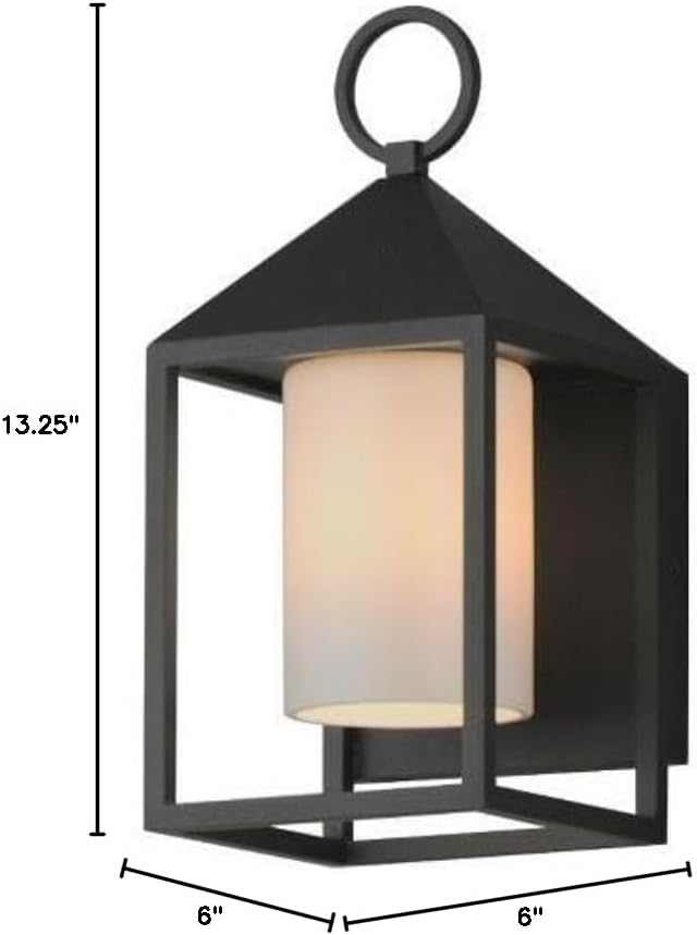 Maxim Lighting 30071SWBK Aldous - 1 Light Outdoor Wall Mount-13.25 Inches Tall and 6 Inches Wide