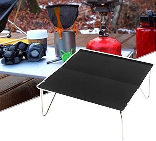 Outdoor Folding Table Aluminum Plate Portable Table Lightweight Mini Furniture for Barbecue Camping Picnic Hiking