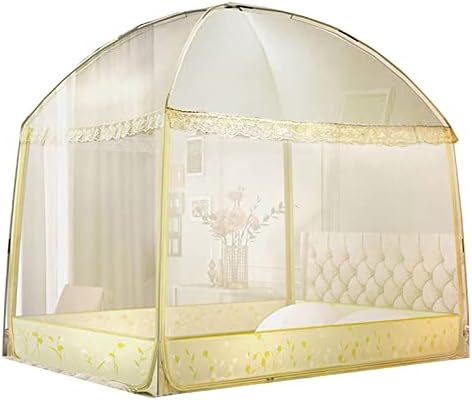 Folding Camping Cot for Adults Heavy Duty Outdoor Bed with Carry Bag Layer Travel Camp Cots Portable Cot Extra WideMosquito Net Bed Netting Bed Canopy Indoor Pop Up Portable Frame Sleeping
