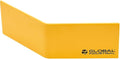 Global Industrial 670815 Safety Floor Curb - Heavy-Duty - 45 deg Corner - 0.375 in. Thick - Yellow