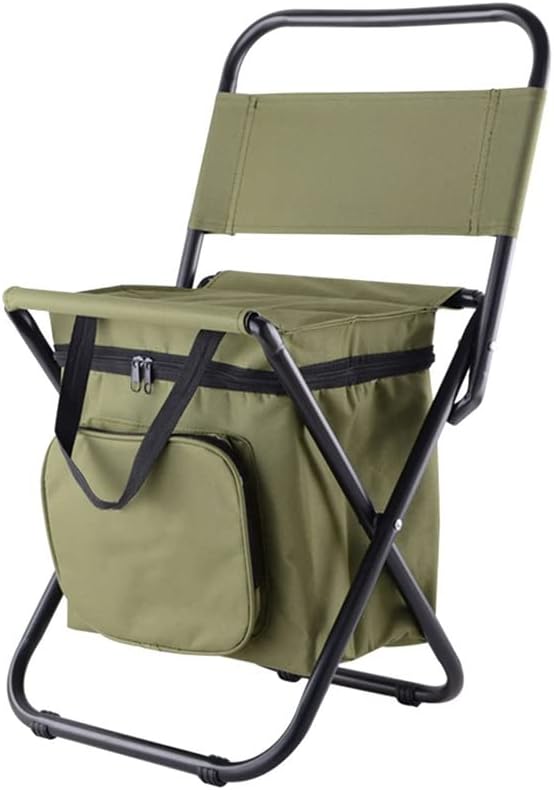 Outdoor Folding Chair Portable Back Chair Fishing Self-Driving Maza Multi-Functional Picnic Camping Fishing Chair