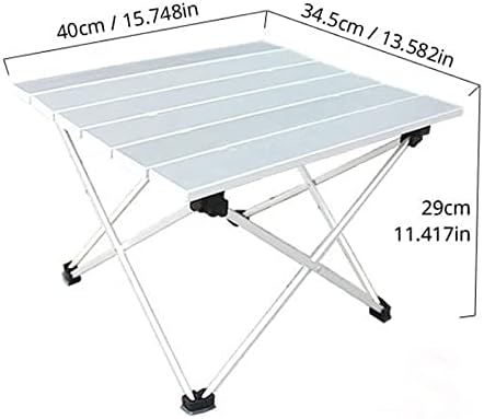 Ultralight Portable Folding Camping Table Compact Tables with Carrying Bag for Outdoor Camping Hiking Picnic