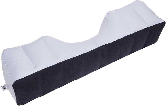 Kisangel Car Inflatable Mattress Air Bed for Travel and Camping Lightweight Portable Rear Seat Air Couch Compatible with Suvs and Cars Durable Easy to Clean Inflatable Sleeping Random Color