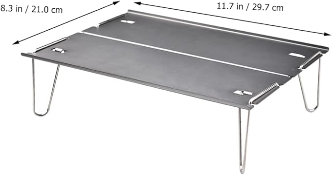 Portable Folding Camping Table Lightweight Travel Picnic Table for Hiking Outdoor BBQ and Picnics Easy to up Compact Design
