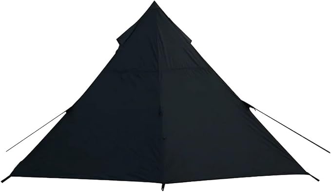 Hexagonal Pyramid Tent Outdoor Camping Portable Foldable Large Thickened Rain