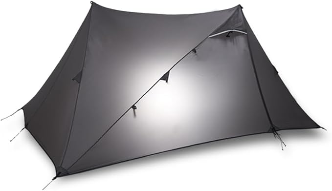 Asta Gear Yunchuan A-Frame Tarp TentUltralight 2 Person Poleless Tent15D Nylon Double-Sided Silicon Waterproof for Outdoor Camping Backpacking Hiking