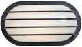 Maxim Bulwark-15W 1 LED Outdoor Wall Sconce-10.5 Inches Wide by 5.75 inches high-Black Finish
