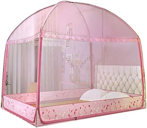 Folding Camping Cot for Adults Heavy Duty Outdoor Bed with Carry Bag Layer Travel Camp Cots Portable Cot Extra WideMosquito Net Bed Netting Bed Canopy Indoor Pop Up Portable Frame Sleeping