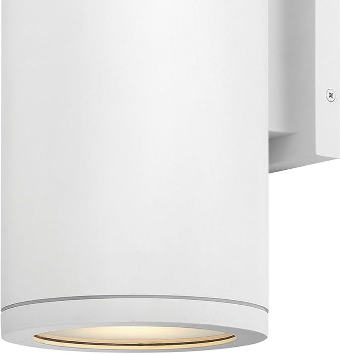 Hinkley Silo Large Up/Down Light Wall Sconce Textured White