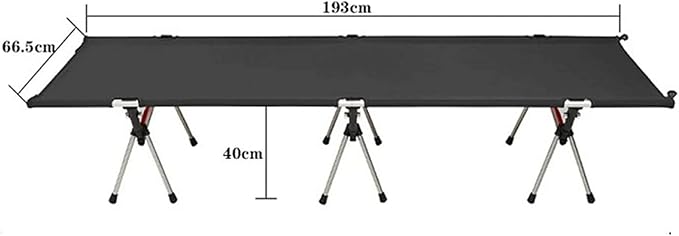 Folding Chair Outdoor Ultra-Light Portable Bed Marching Nap Office Simple Single Picnic Camping