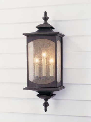 Feiss Lighting-Market Square-Wall Mount Lantern in Traditional Style-9 Inch Wide by 25 Inch High